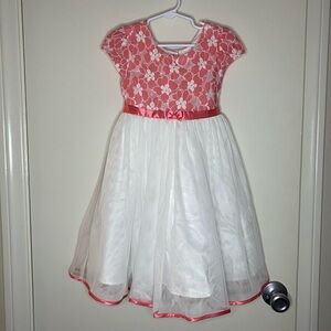 Jona Michelle Pink Lace Special Occasion Dress, 5